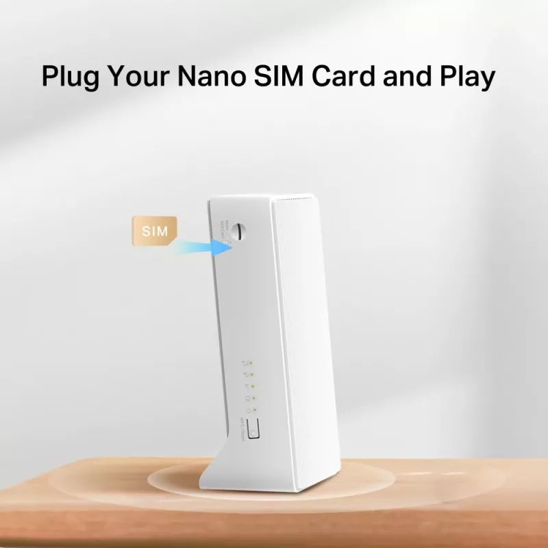 MERCUSYS MB110-4G Router WLAN Ethernet Μονής Ζώνης (2,4 GHz) - Λευκό