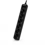 CyberPower Essential B0620SC0-DE πολύπριζο με προστασία από υπερτάσεις, μαύρο