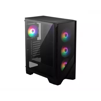 Κουτί PC MSI MAG FORGE 120A AIRFLOW Midi-Tower — Μαύρο, Tempered Glass, Mesh, 3×120 mm Μπροστινοί Ανεμιστήρες, 2×120 mm Επάνω Ανεμιστήρες, Υποστήριξη ATX