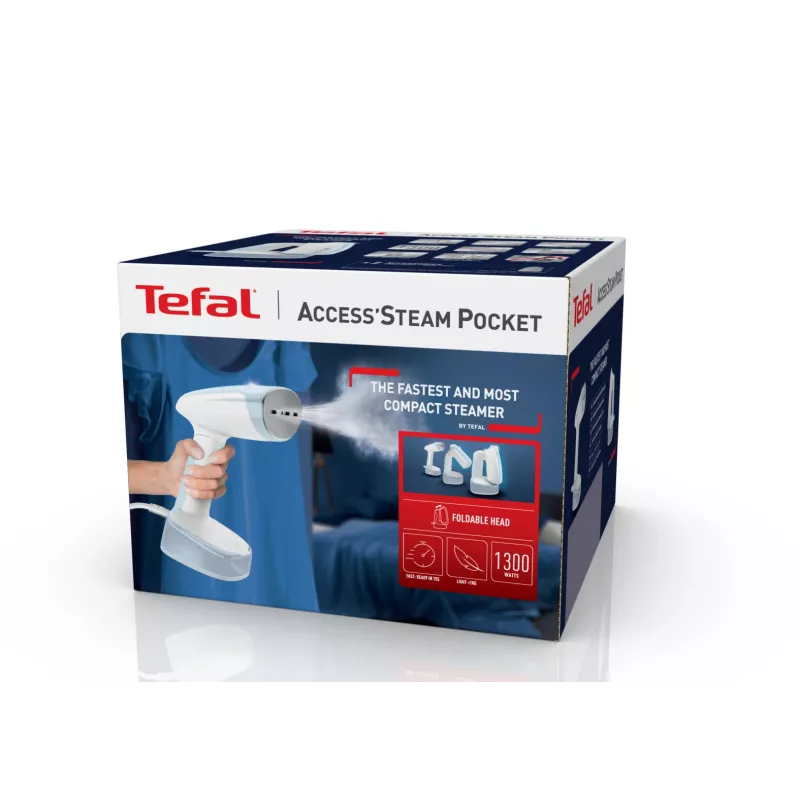 Tefal Access Steam Pocket DT3041 Ατμοσίδερο Χειρός 1300 W Μπλε, Λευκό