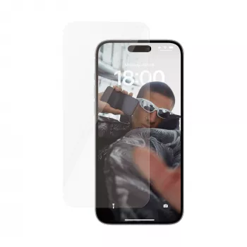 PanzerGlass SAFE. by ® Μεμβράνη Προστασίας Οθόνης iPhone 15 Plus | Ultra-Wide Fit