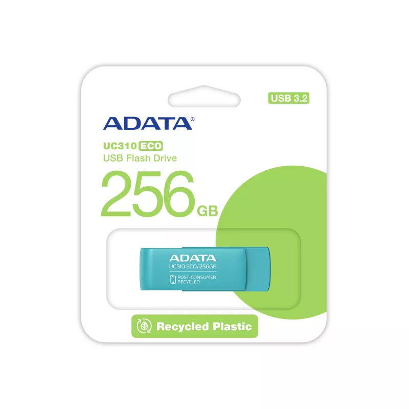 ADATA UC310 ECO USB Stick 256 GB USB Type-A 3.2 Gen 1 (3.1 Gen 1) Πράσινο