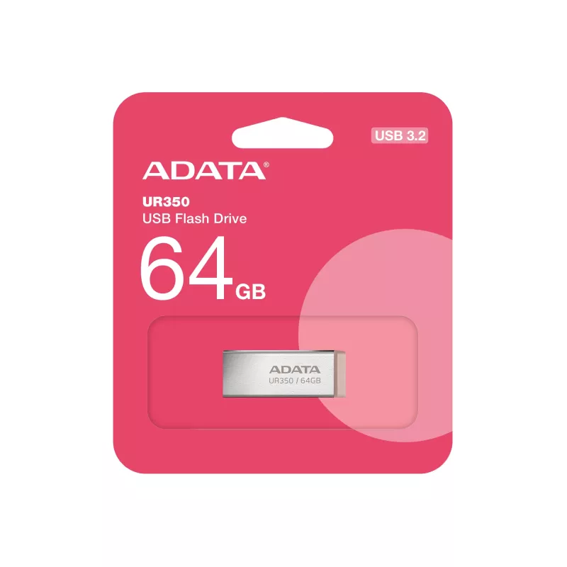 ADATA UR350 USB Stick 64 GB USB Type-A 3.2 Gen 1 (3.1 Gen 1) Καφέ