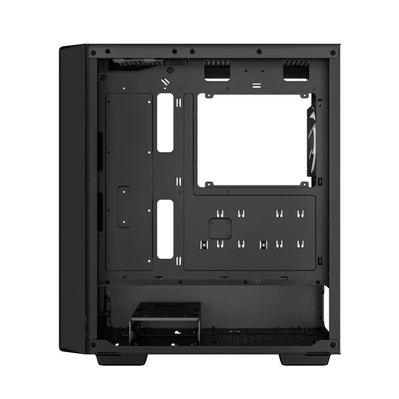 Κουτί PC DeepCool CC560 ARGB V2 Midi-Tower Μαύρο — ATX/Micro-ATX/Mini-ITX, tempered glass, aRGB, υποστηρίζει έως 370 mm GPU