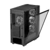 Κουτί PC DeepCool CC560 ARGB V2 Midi-Tower Μαύρο — ATX/Micro-ATX/Mini-ITX, tempered glass, aRGB, υποστηρίζει έως 370 mm GPU