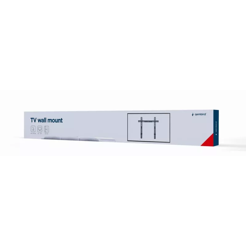Βάση TV Gembird WM-55F-03 Μαύρο 32-55 ίντσες 40 kg