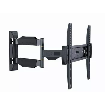 Gembird WM-55ST-02 περιστρεφόμενη και κλιτική επιτοίχια βάση τηλεόρασης για οθόνες 32–55", VESA 100x100–400x400, κλίση -5° έως 8°, περιστροφή ±90°, έως 30 kg, ατσάλι, μαύρη