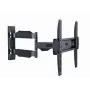 Gembird WM-55ST-02 περιστρεφόμενη και κλιτική επιτοίχια βάση τηλεόρασης για οθόνες 32–55", VESA 100x100–400x400, κλίση -5° έως 8°, περιστροφή ±90°, έως 30 kg, ατσάλι, μαύρη