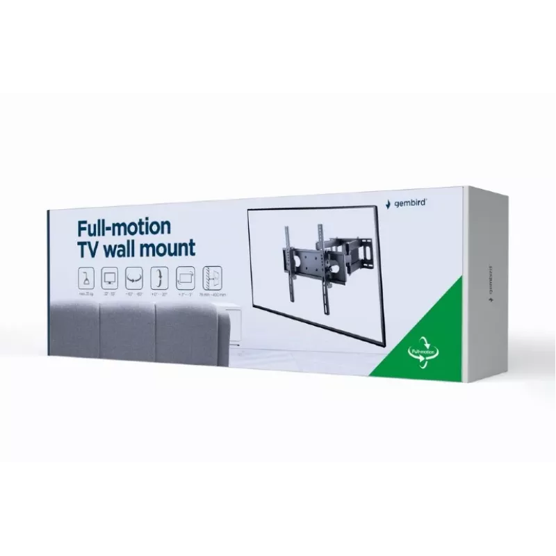 GEMBIRD Επιτοίχια βάση TV (πλήρως κινητή), 32 inch – 55 inch