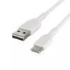 Καλώδιο USB Belkin BoostCharge CAB001BT1MWH 1m USB A σε USB C Λευκό
