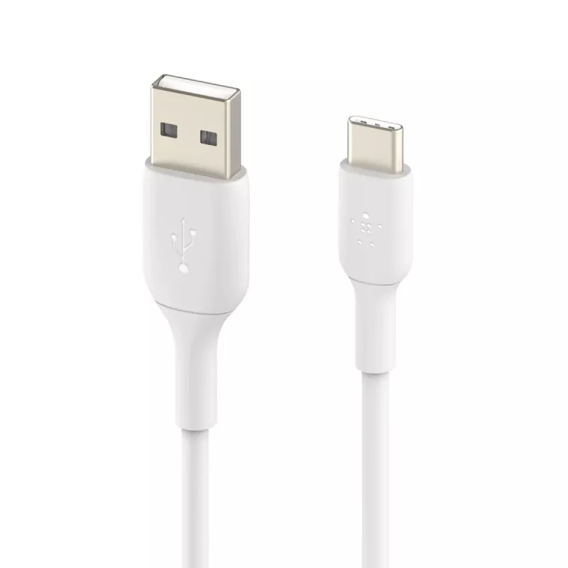 Καλώδιο USB Belkin BoostCharge CAB001BT1MWH 1m USB A σε USB C Λευκό