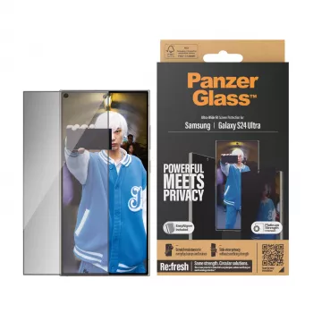 PanzerGlass ® Προστασία οθόνης Privacy Samsung Galaxy S24 Ultra | Ultra-Wide Fit με EasyAligner