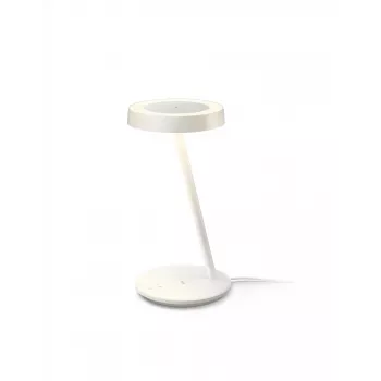 WiZ Portrait Desk Lamp έξυπνο φωτιστικό γραφείου Wi-Fi, 600 lm, 2700-6500 K, με ρύθμιση έντασης, αυτόματη φωτεινότητα, 5 V