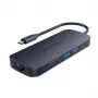 Targus HD4004GL Σταθμός σύνδεσης laptop/αντιγραφέας θυρών USB Type-C Μπλε