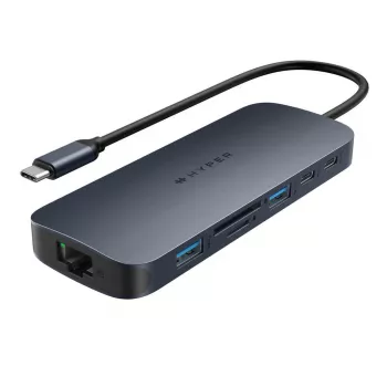 Targus HD4005GL Σταθμός σύνδεσης laptop/αντιγραφέας θυρών USB 3.2 Gen 2 (3.1 Gen 2) Type-C Μπλε