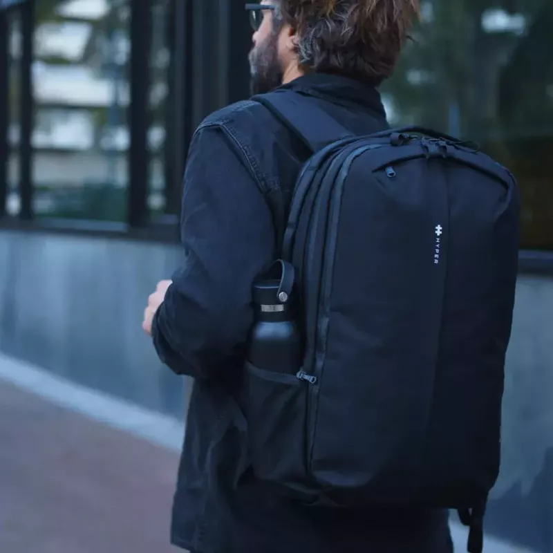Σακίδιο ελεύθερου χρόνου HYPER HyperPack Pro Μαύρο Cordura Nylon 490mm