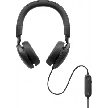 DELL Pro Plus Ενσύρματο ANC Headset - WH5024, Ενσύρματο, τηλεφωνικές κλήσεις/μουσική, 20 - 20000 Hz, 189 g, Headset, μαύρο
