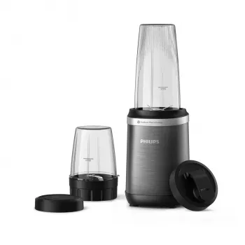 Επιτραπέζιο μίξερ Philips 5000 Σειρά HR2766/00 — 1000 W, δοχείο 0,7 L, τεμαχιστής 0,3 L, μαύρο/ανοξείδωτο ατσάλι
