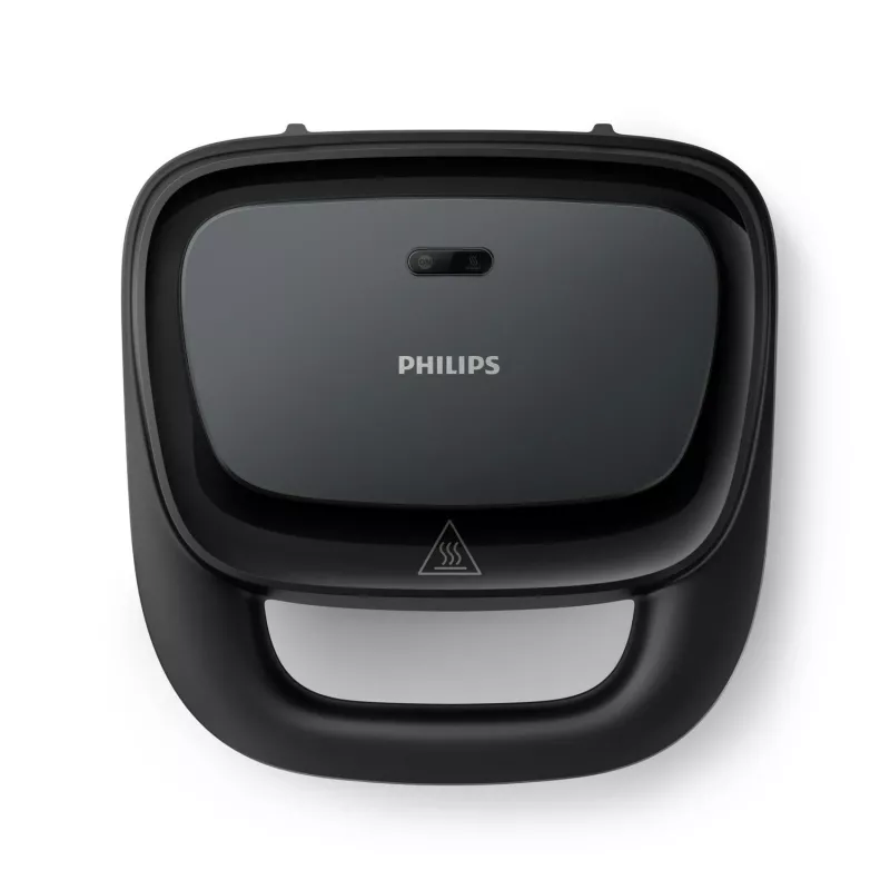 Τοστιέρα Philips HD2330/90, 1 σάντουιτς, 750 W, μαύρο