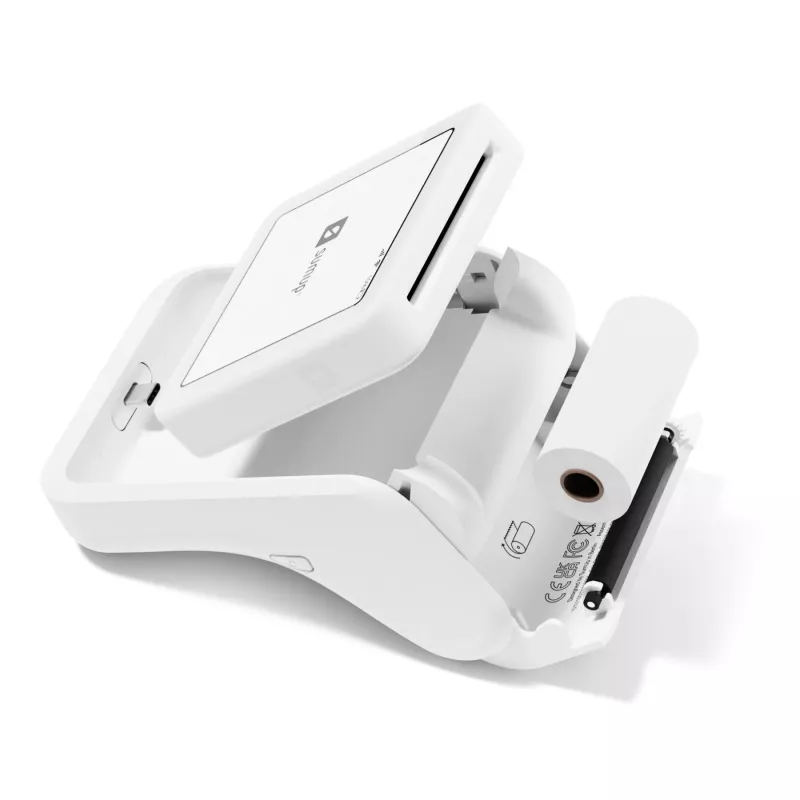 SumUp Solo Printer έξυπνος αναγνώστης καρτών μπαταρία Wi-Fi Λευκό