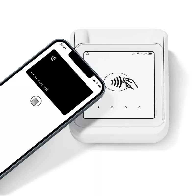 SumUp Solo Printer έξυπνος αναγνώστης καρτών μπαταρία Wi-Fi Λευκό