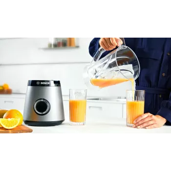 Bosch Serie 4 MMB6141S μπλέντερ 1,5 l stand mixer 1200 W ασημί