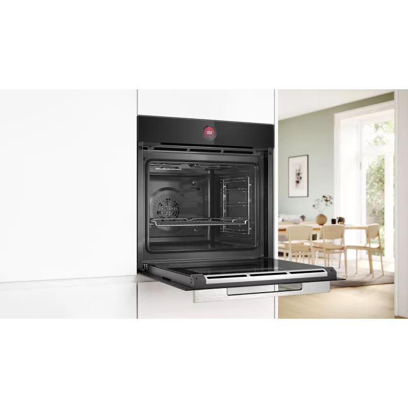 Bosch Serie 8 HBG7221B1 φούρνος 71 L μαύρο