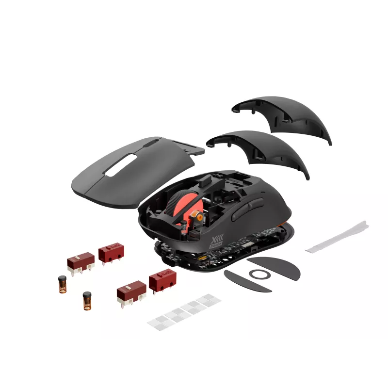 GENESIS Zircon XIII Ποντίκι Gaming αμφιδέξιο RF Wireless + USB Type-C οπτικό 26000 DPI