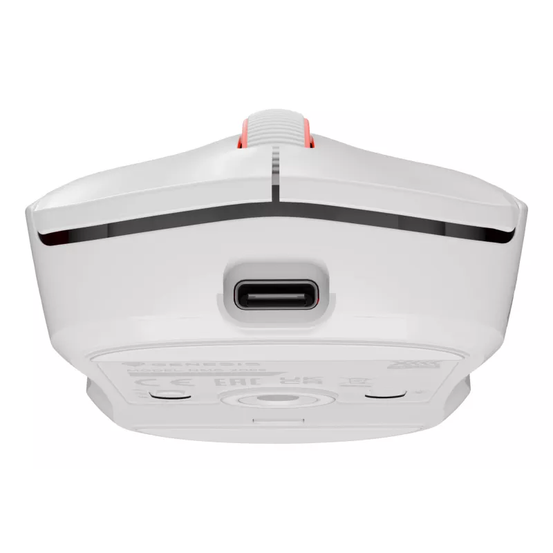 GENESIS Zircon XIII Ποντίκι Gaming αμφιδέξιο RF Wireless + USB Type-C οπτικό 26000 DPI
