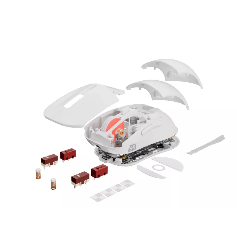 GENESIS Zircon XIII Ποντίκι Gaming αμφιδέξιο RF Wireless + USB Type-C οπτικό 26000 DPI