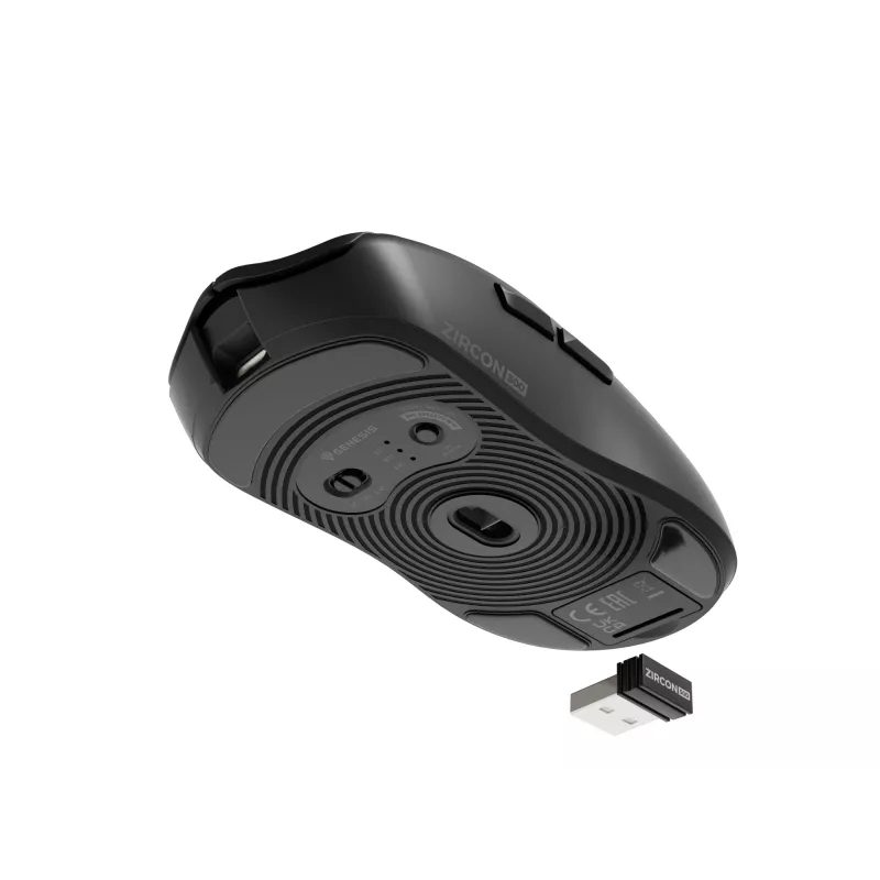 GENESIS Zircon 500 Ποντίκι Gaming δεξιόχειρο RF Wireless + Bluetooth + USB Type-C οπτικό 10000 DPI