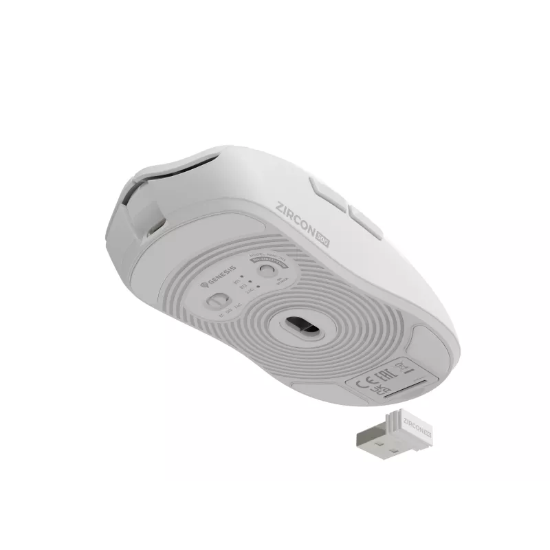 GENESIS Zircon 500 Ποντίκι Gaming δεξιόχειρο RF Wireless + Bluetooth + USB Type-C οπτικό 10000 DPI