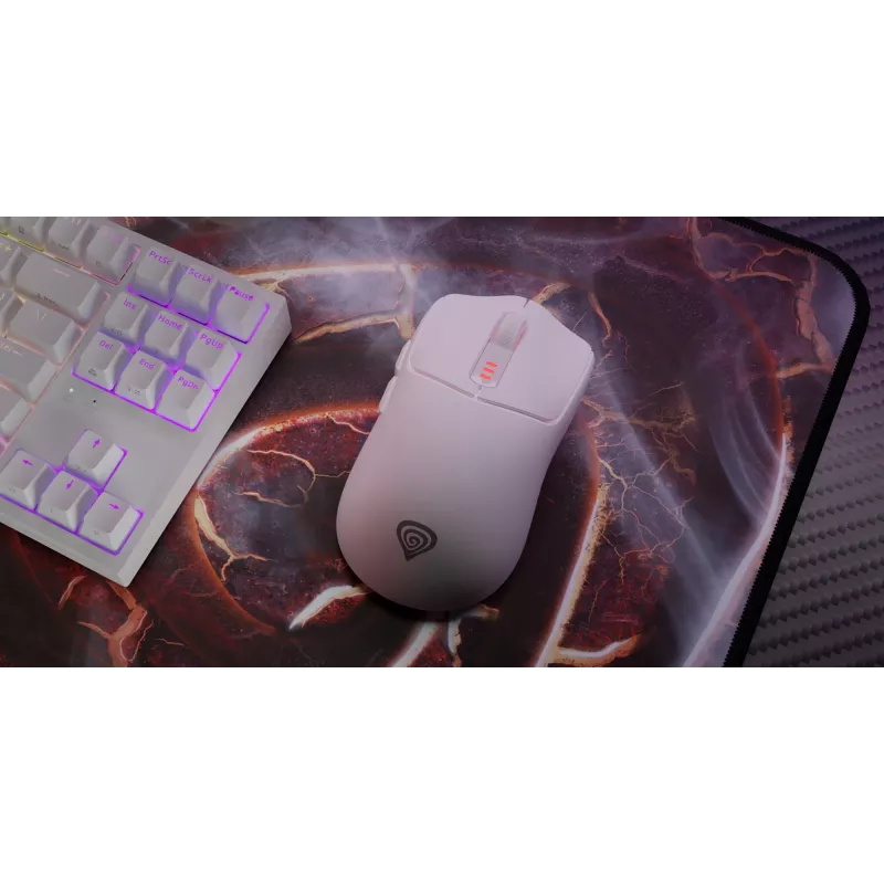 GENESIS Zircon 500 Ποντίκι Gaming δεξιόχειρο RF Wireless + Bluetooth + USB Type-C οπτικό 10000 DPI