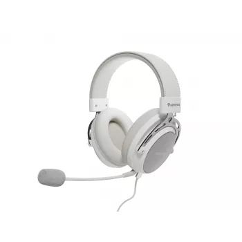 GENESIS Toron 301 Headset ενσύρματο Head-Band Gaming λευκό