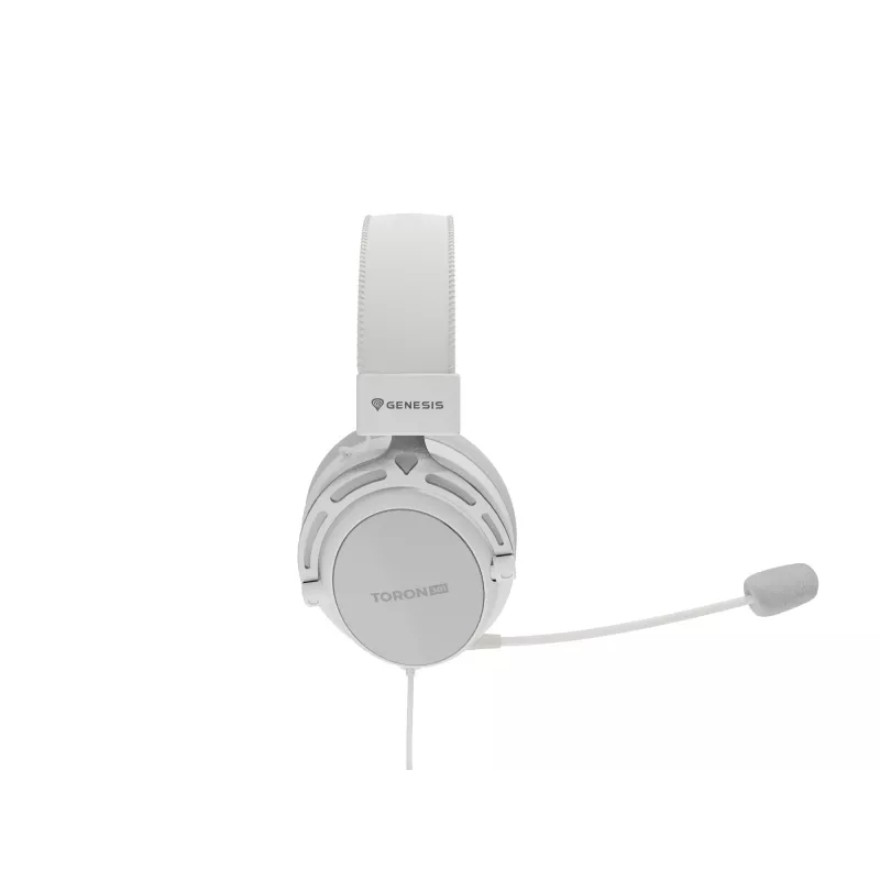 GENESIS Toron 301 Headset ενσύρματο Head-Band Gaming λευκό