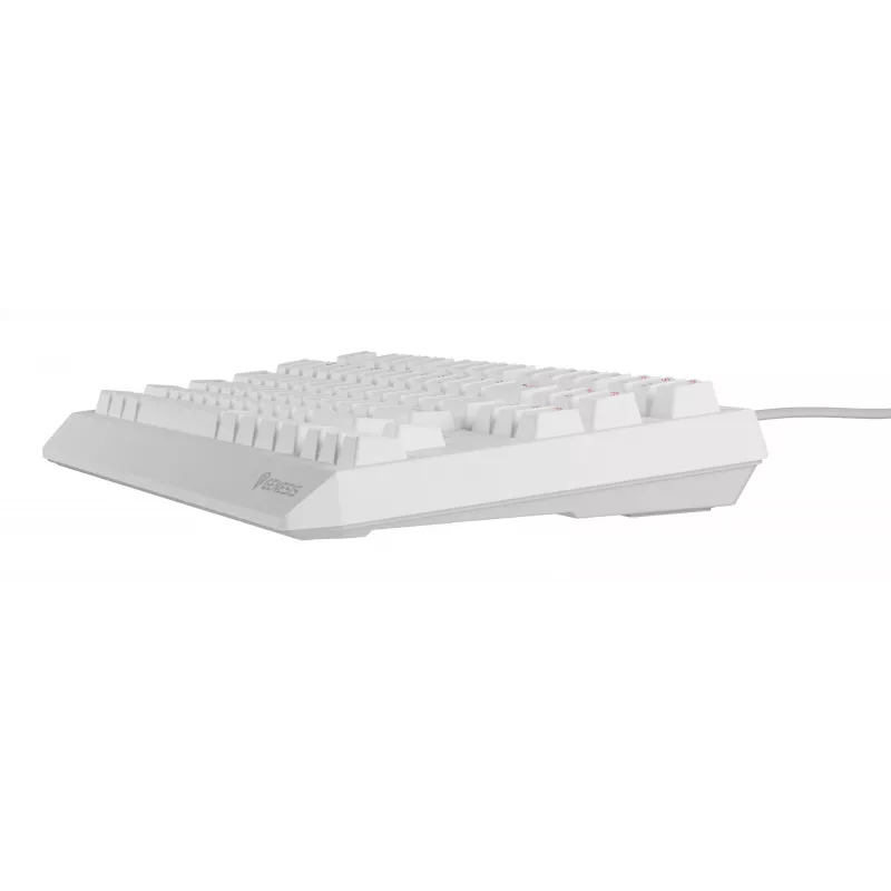 Πληκτρολόγιο Gaming Tenkeyless GENESIS Thor 230 TKL — USB, RF Wireless, Bluetooth, QWERTY, λευκό