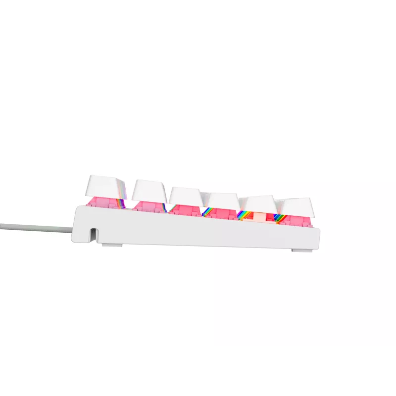 GENESIS Thor 303 TKL Πληκτρολόγιο Gaming USB QWERTY US International Λευκό