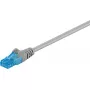 Goobay 55419 καλώδιο δικτύου (patch) Cat6a U/UTP, AWG 26/7, 1 m, γκρι