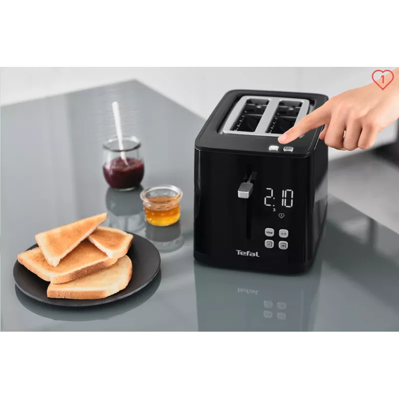 Τοστιέρα Tefal TT6408 — 2 φέτες, 850 W, Μαύρο