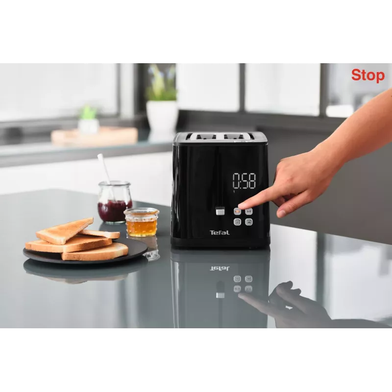 Τοστιέρα Tefal TT6408 — 2 φέτες, 850 W, Μαύρο