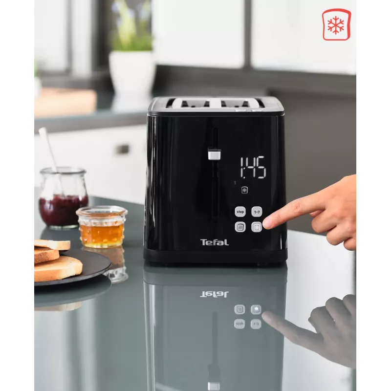 Τοστιέρα Tefal TT6408 — 2 φέτες, 850 W, Μαύρο