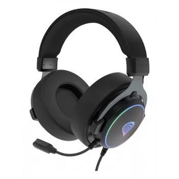GENESIS Neon 764 Ακουστικά Ενσύρματα Ακουστικά Gaming με κεφαλοδέσμενο USB Type-A Μαύρο