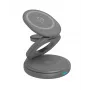 ICY BOX IB-SH101-CH Ακουστικά, smartphone, smartwatch ανθρακί, γκρι ταχείας φόρτισης εσωτερικού χώρου