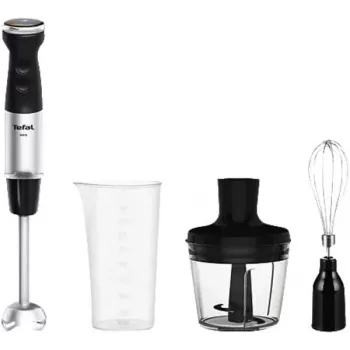 Tefal HB6738CH Μίξερ ραβδομπλέντερ 1000 W Ανοξείδωτο ατσάλι, Μαύρο