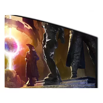 Samsung LS34DG850SUXDU Οθόνη υπολογιστή 86,4 cm (34 ιντσών) 3440 x 1440 Pixel OLED Ασημί