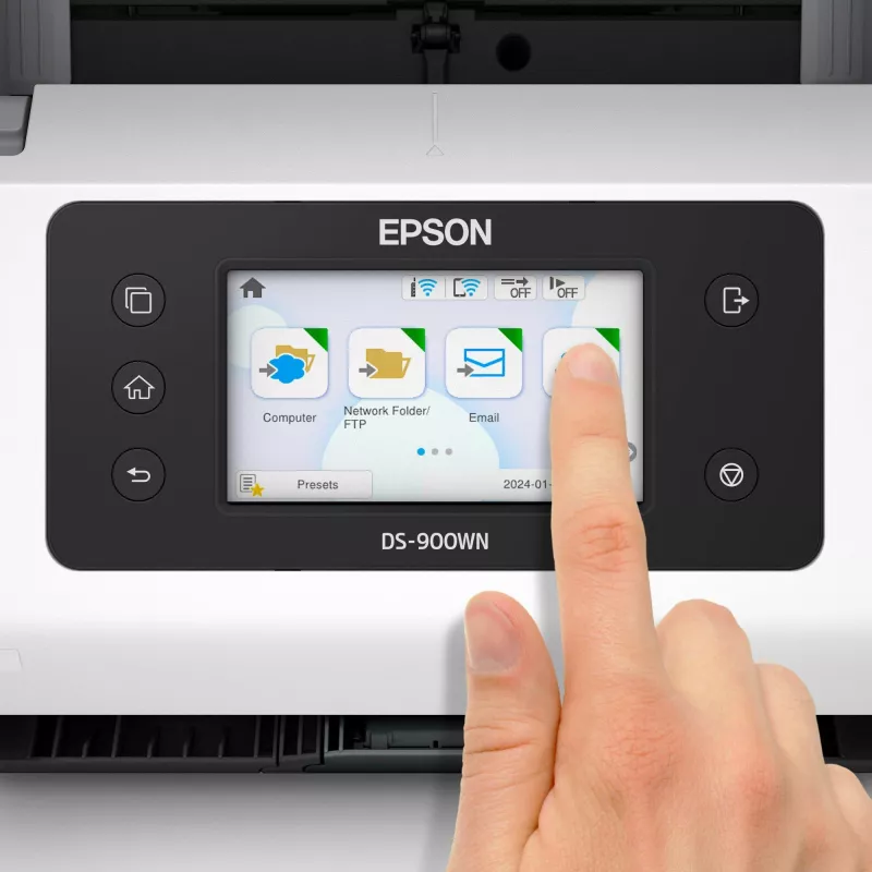 Epson WorkForce DS-900WN Σαρωτής με τροφοδότη 600 x 600 DPI A4 Λευκό