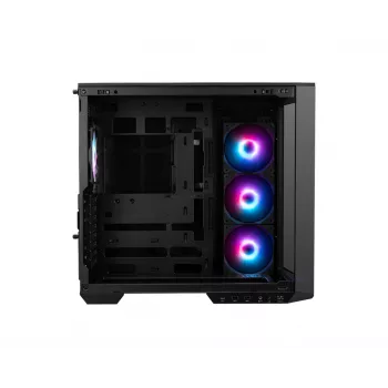 Κουτί PC MSI MAG PANO 100R PZ Midi-Tower Μαύρο, σκληρυμένο γυαλί, υποστηρίζει ATX/microATX, 482×290×519 mm