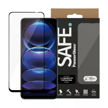 PanzerGlass SAFE. by ® Μεμβράνη προστασίας οθόνης για Xiaomi Redmi Note 12 5G | 12 4G | Poco X5 | Ultra-Wide Fit