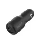 Φορτιστής Belkin CCB005btBK Indoor Αναπτήρας αυτοκινήτου Ταχεία φόρτιση Μαύρο