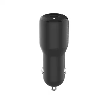 Φορτιστής Belkin CCB005btBK Indoor Αναπτήρας αυτοκινήτου Ταχεία φόρτιση Μαύρο